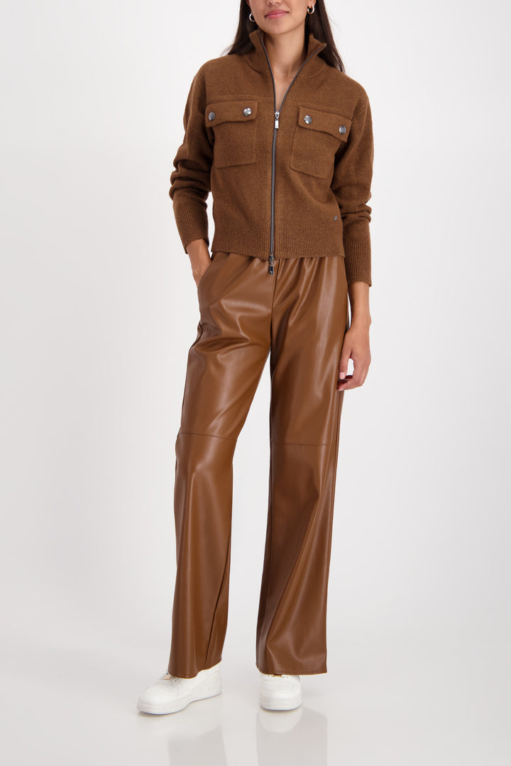 Monari Cardigan Jacket - Whisky