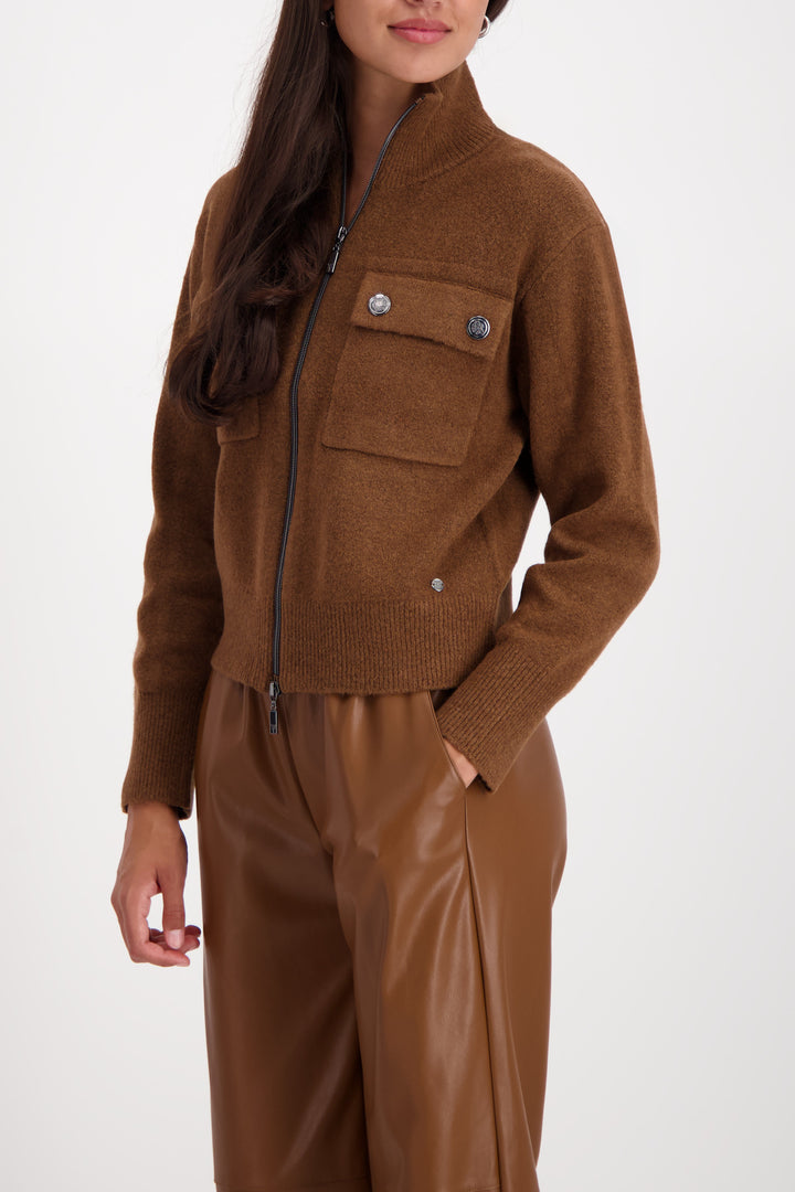 Monari Cardigan Jacket - Whisky