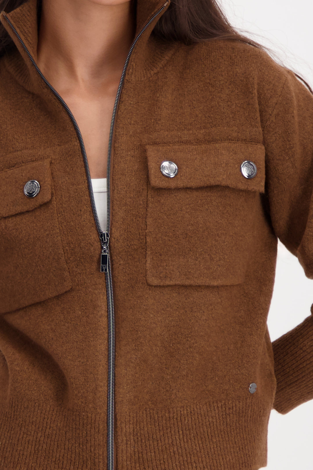 Monari Cardigan Jacket - Whisky