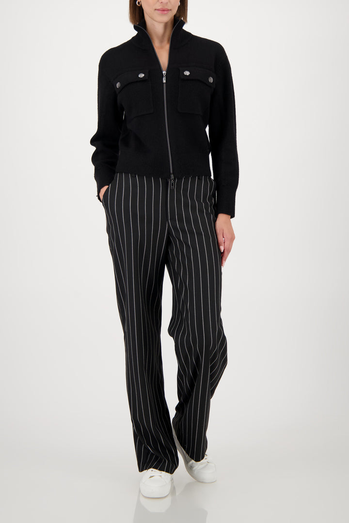 Monari Cardigan Jacket - Black