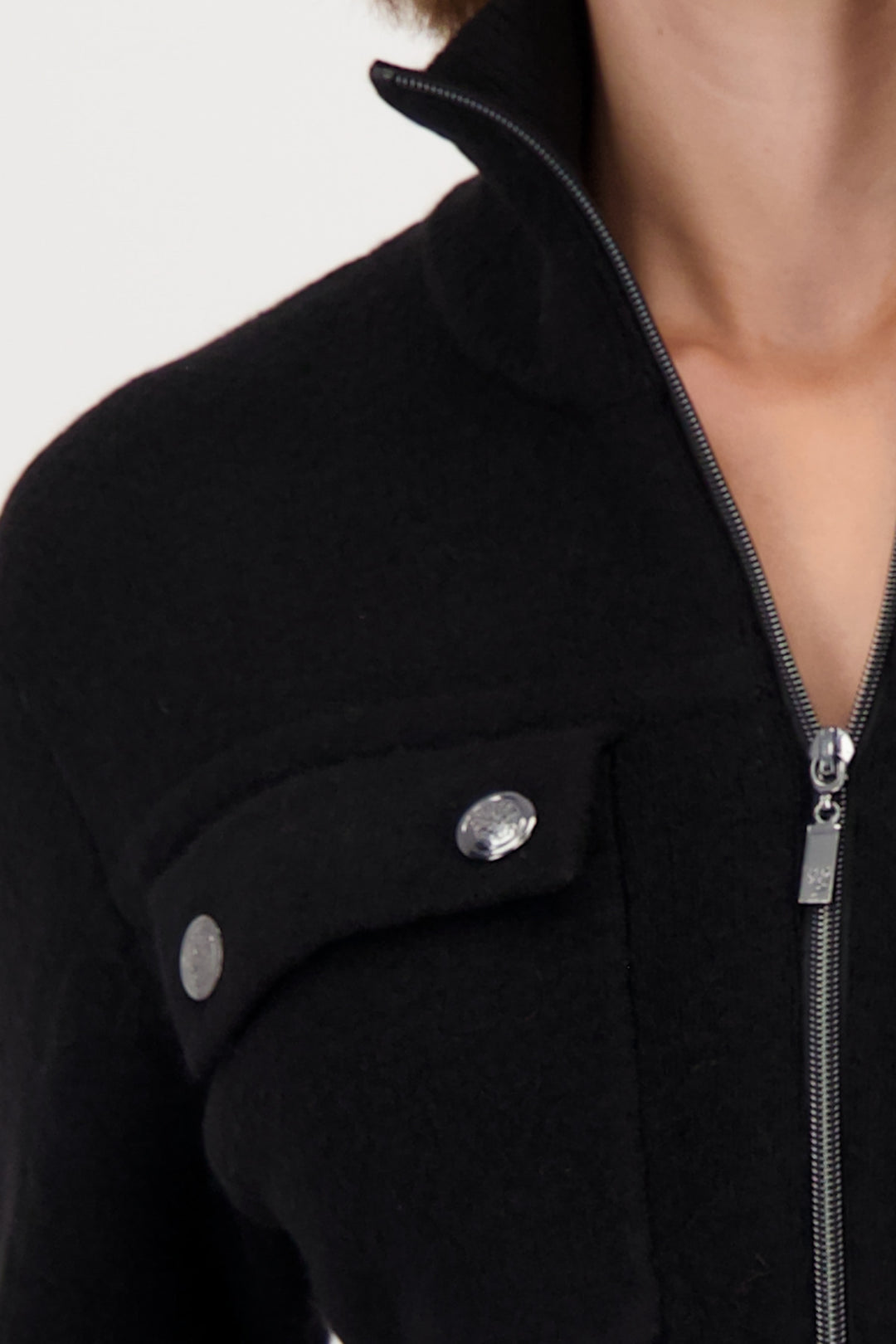 Monari Cardigan Jacket - Black