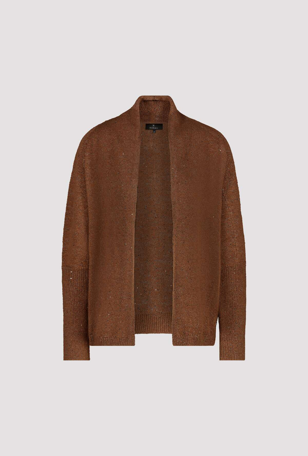 Monari Knitted Cardigan + Sequins - Whisky