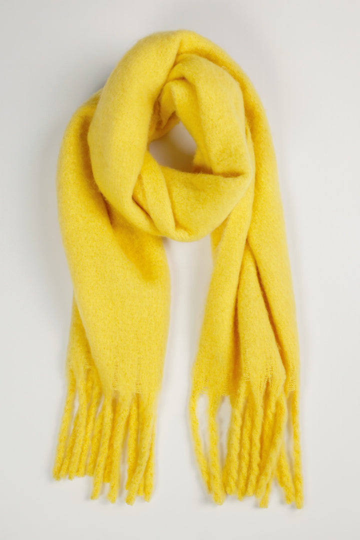 Monari Flannel Scarf - Honey