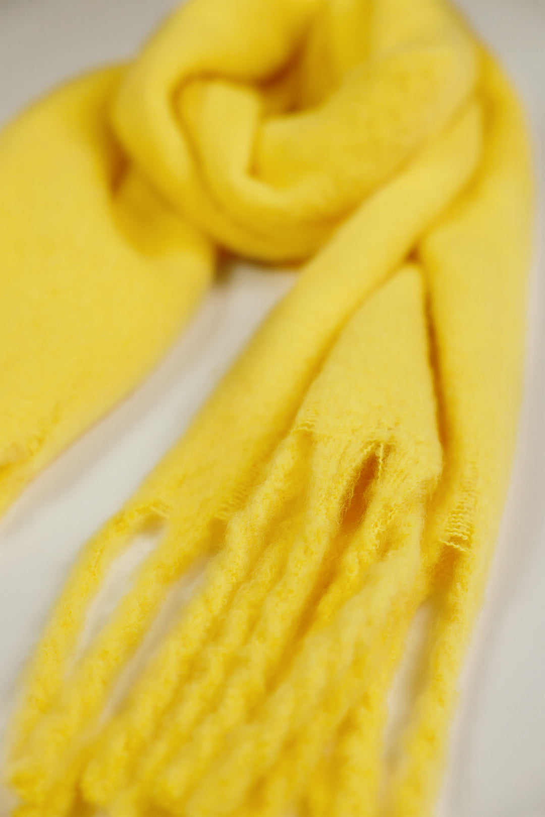 Monari Flannel Scarf - Honey