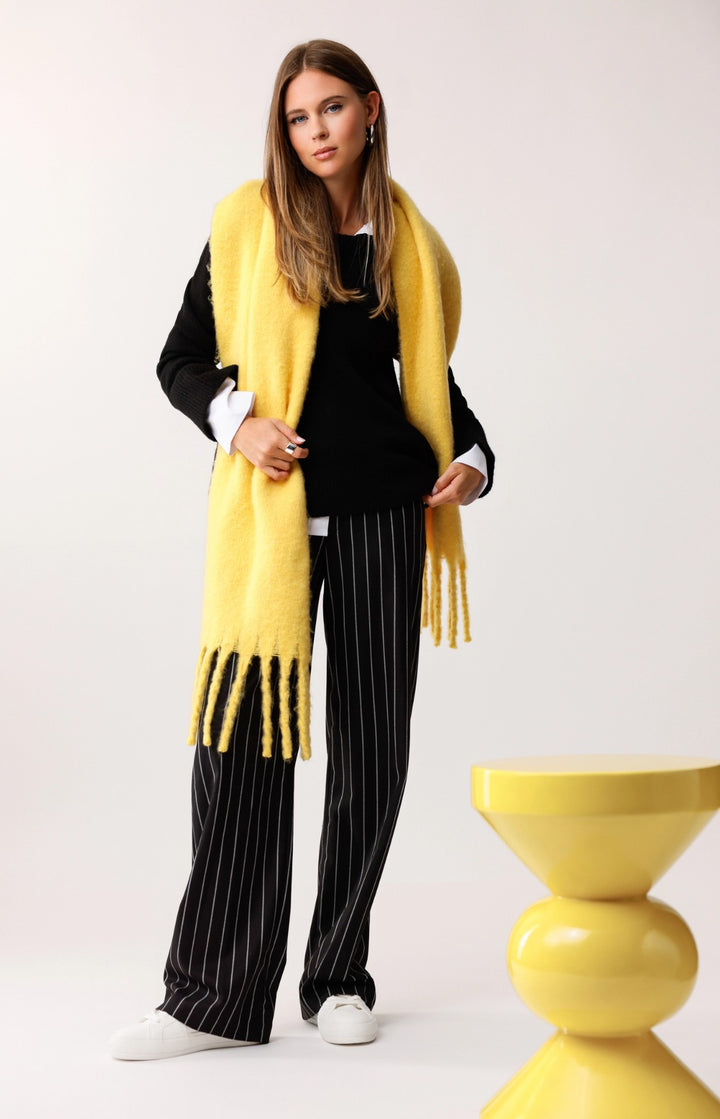 Monari Flannel Scarf - Honey