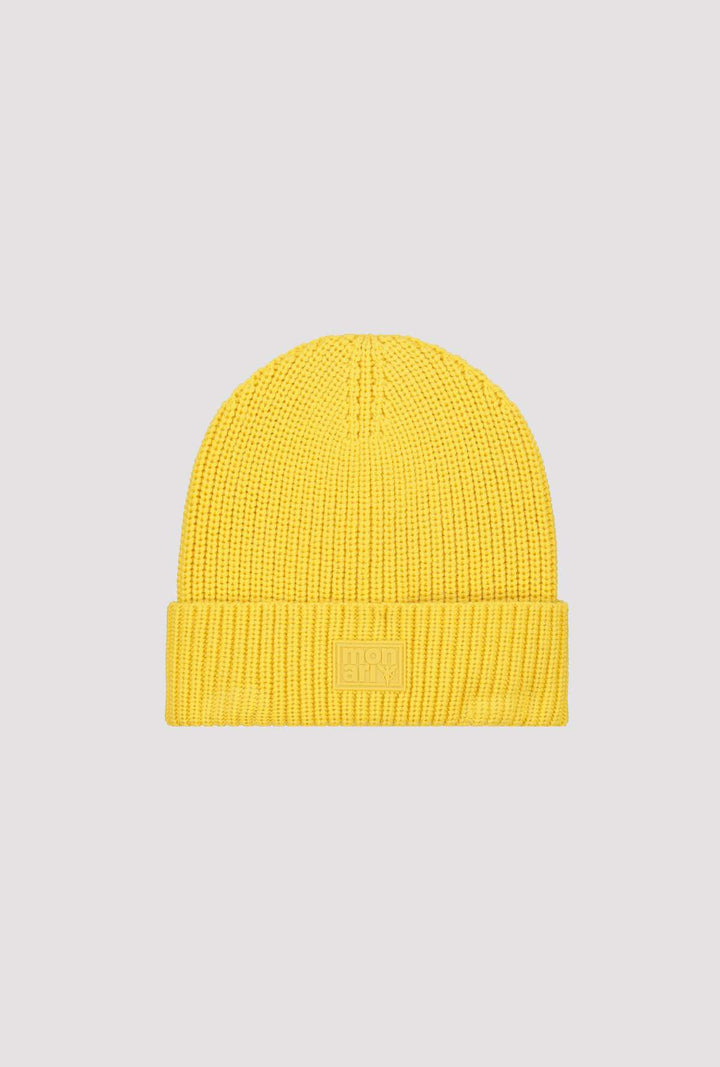 Monari Pearl Knitted Beanie - Honey