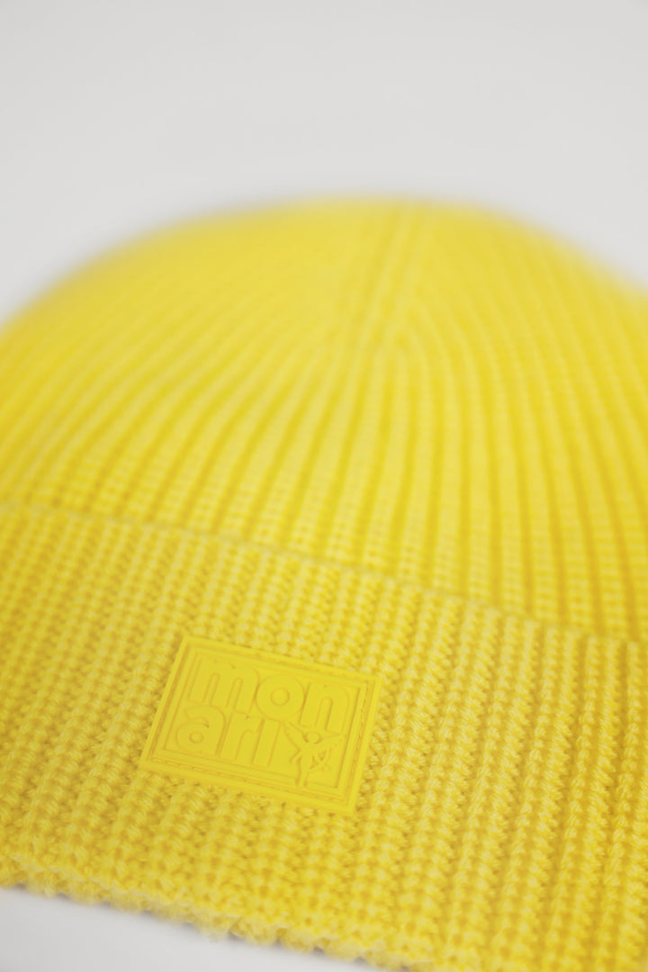 Monari Pearl Knitted Beanie - Honey