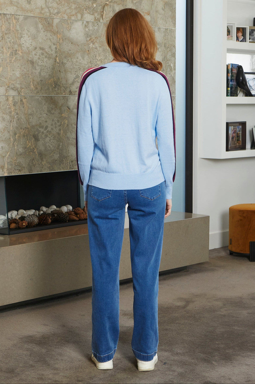 New London Aveley Knit - Sky