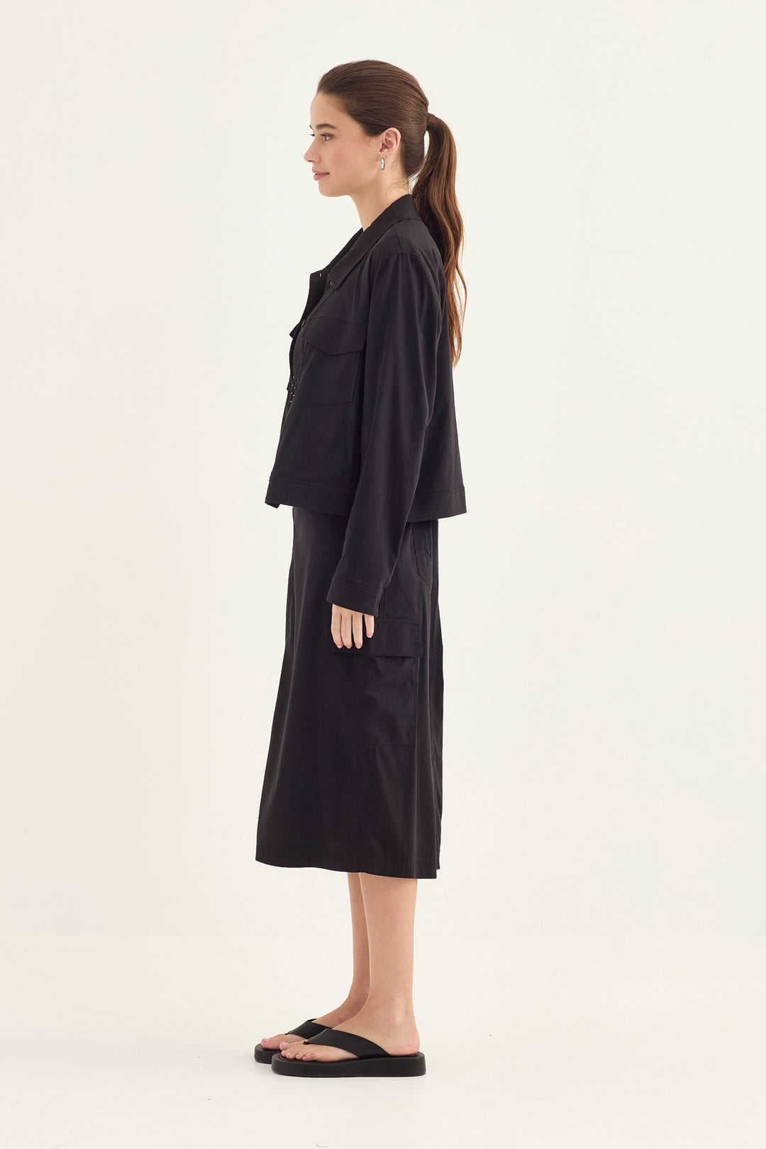 Verge Acrobat Porter Skirt - BLK