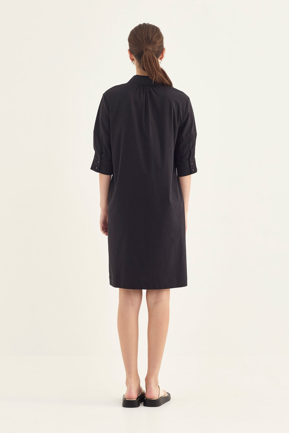 Verge Acrobat Nori Dress - BLK