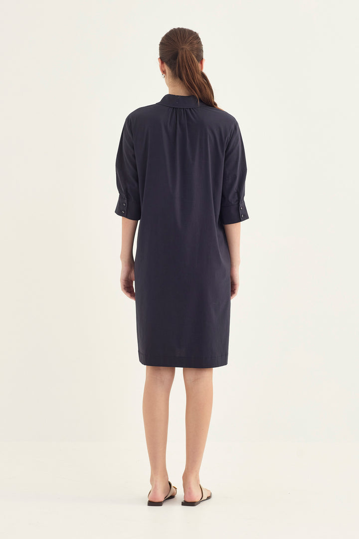 Verge Acrobat Nori Dress - Ink