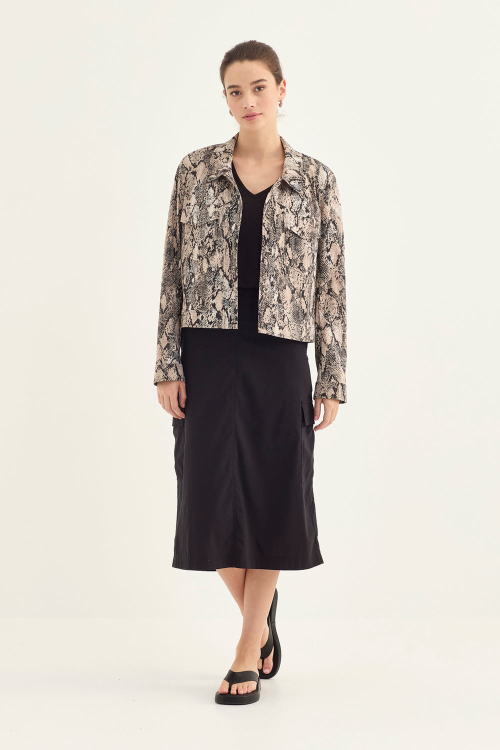 Verge Acrobat Porter Skirt - BLK
