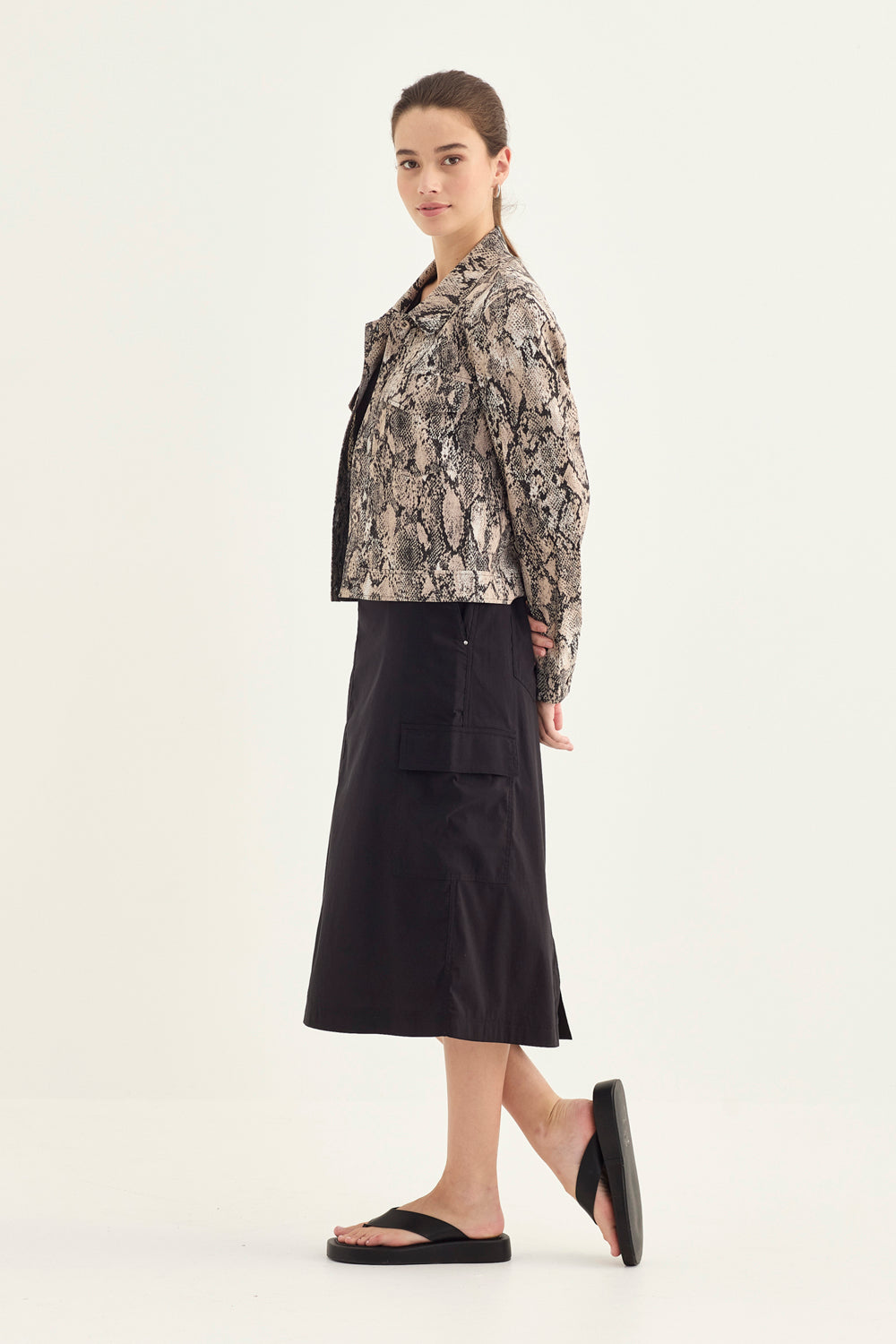 Verge Acrobat Porter Skirt - BLK