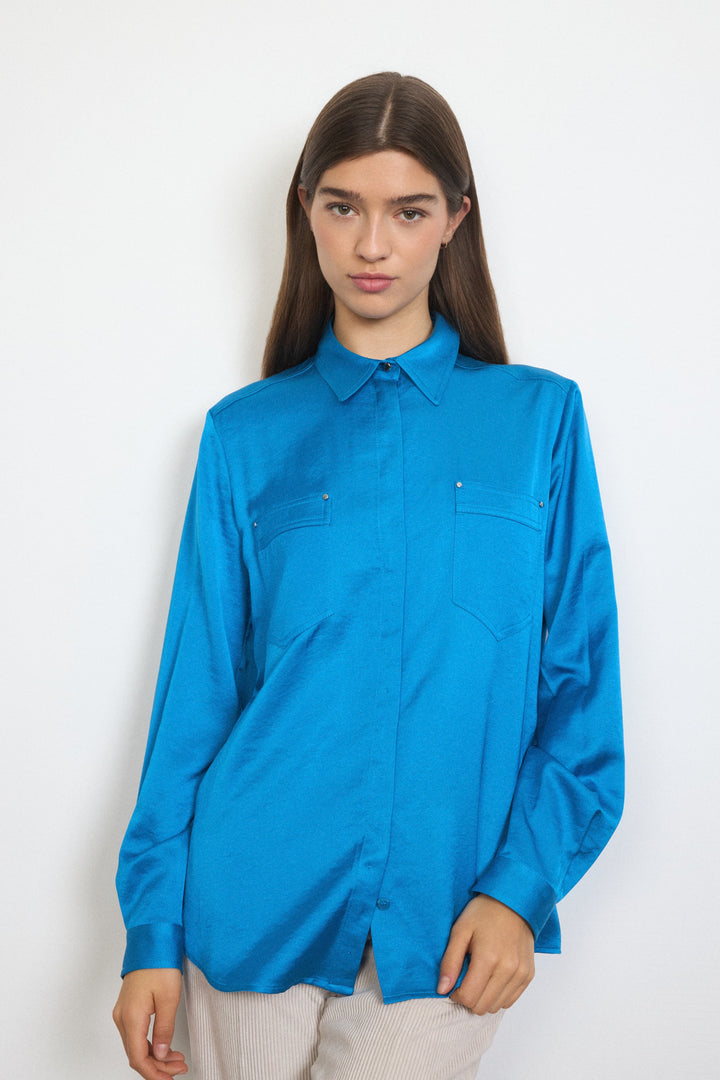 Tinta & Bariloche Aysun Shirt - Blue