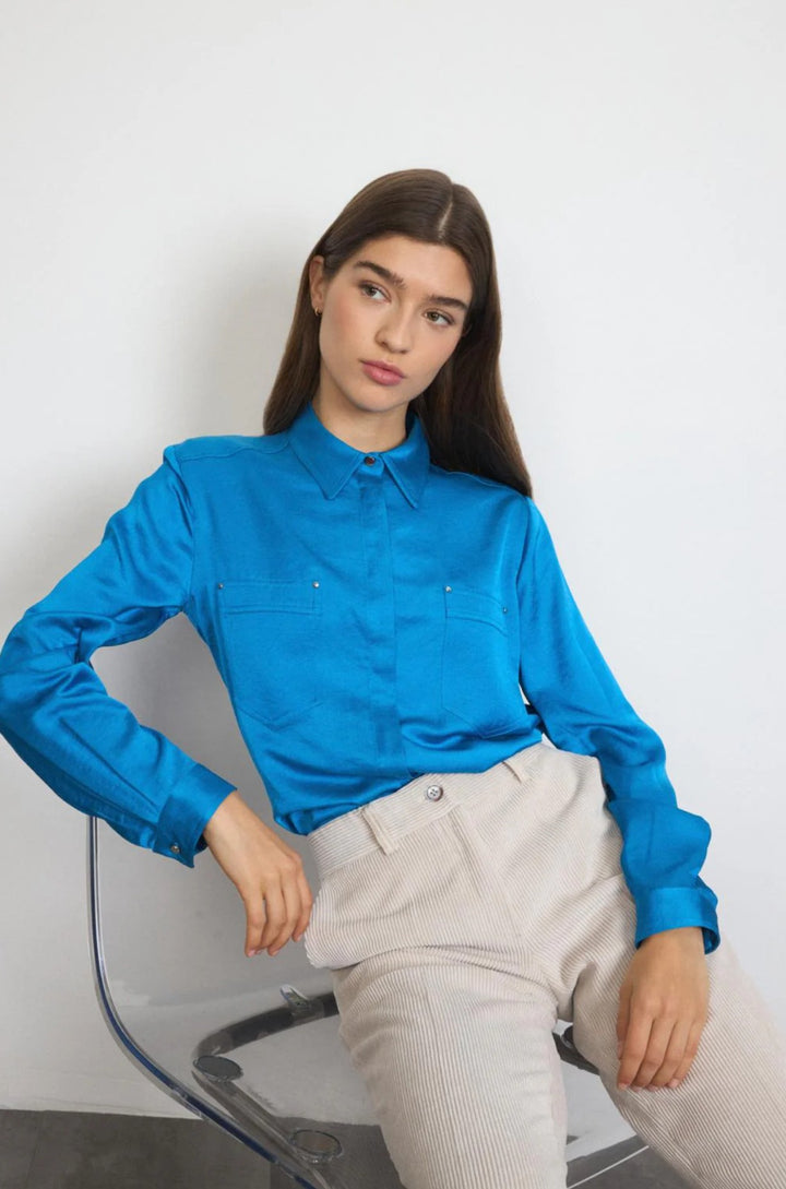 Tinta & Bariloche Aysun Shirt - Blue