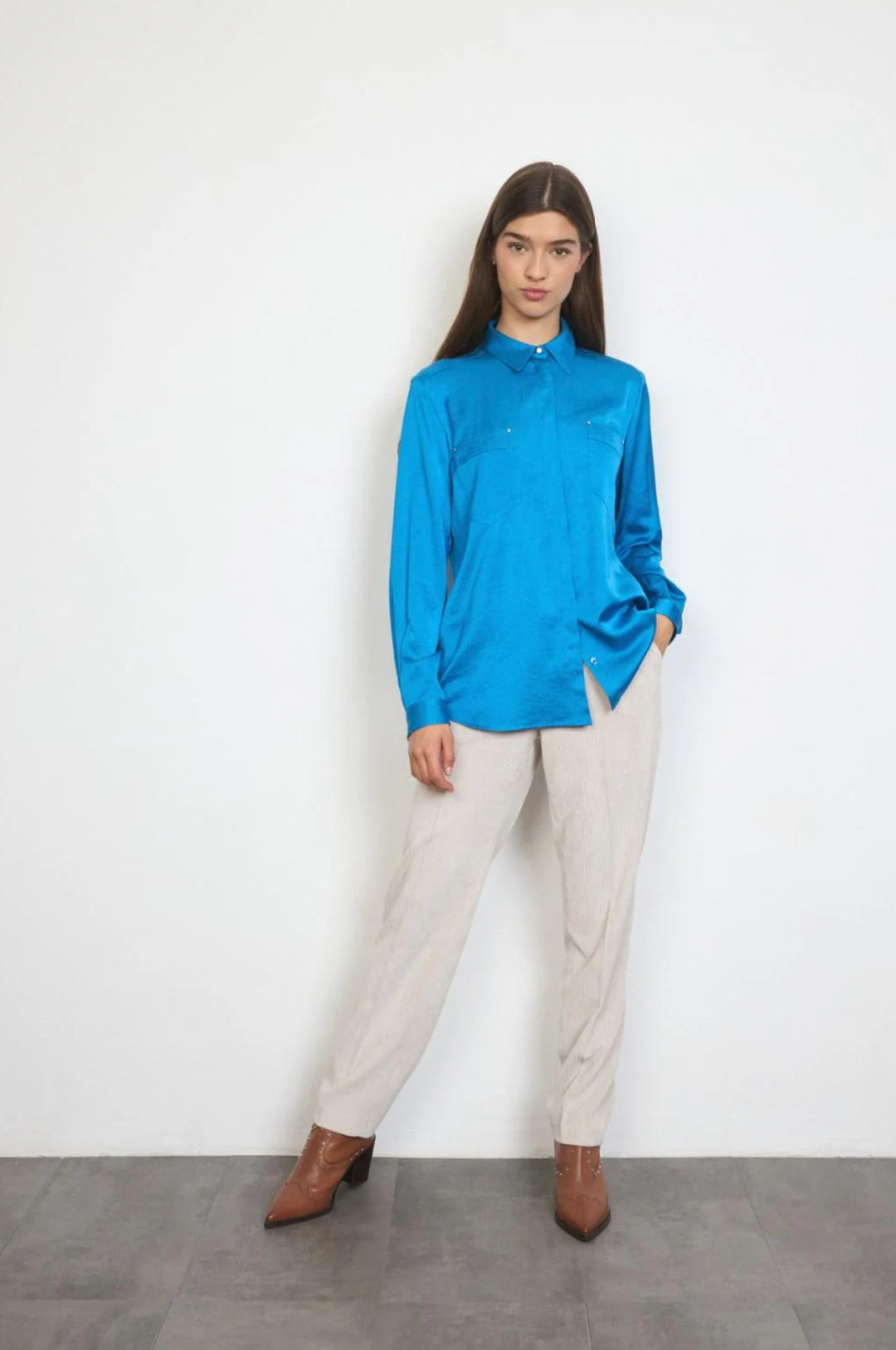 Tinta & Bariloche Aysun Shirt - Blue