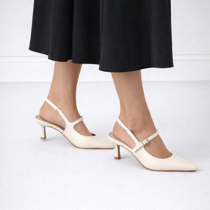 Nude Lapland Heel - Cream