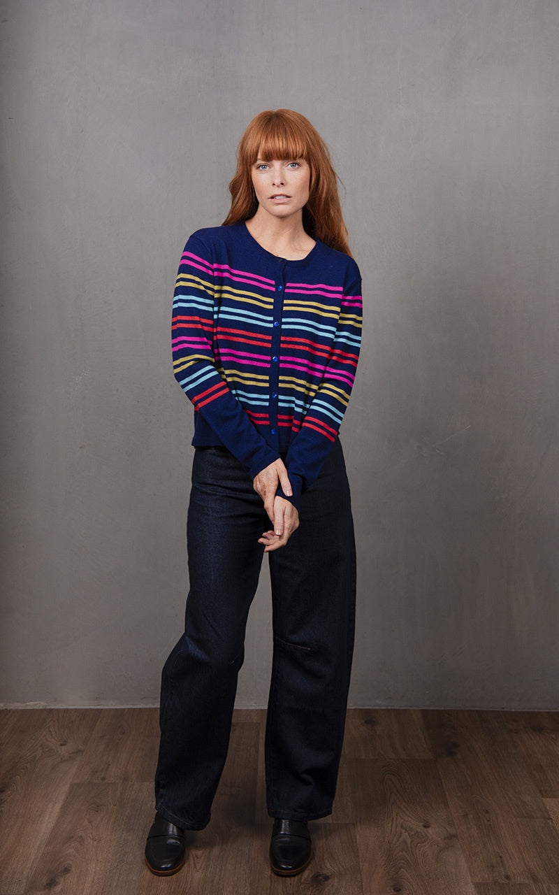 Bridge & Lord Lucia Stripe Cardigan - CB