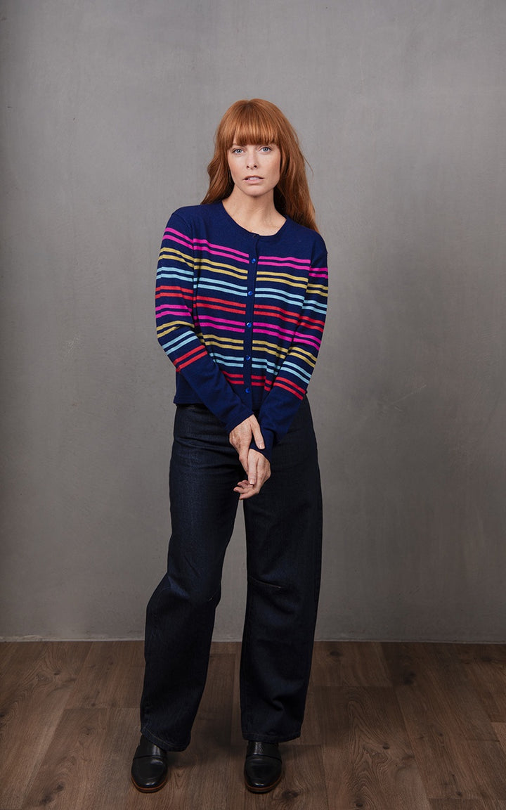 Bridge & Lord Lucia Stripe Cardigan - CB