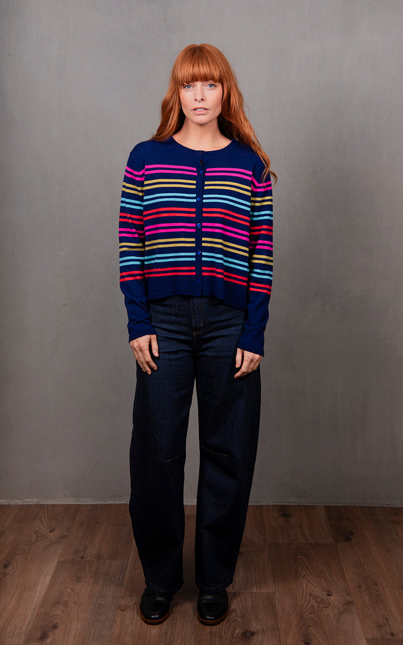 Bridge & Lord Lucia Stripe Cardigan - CB