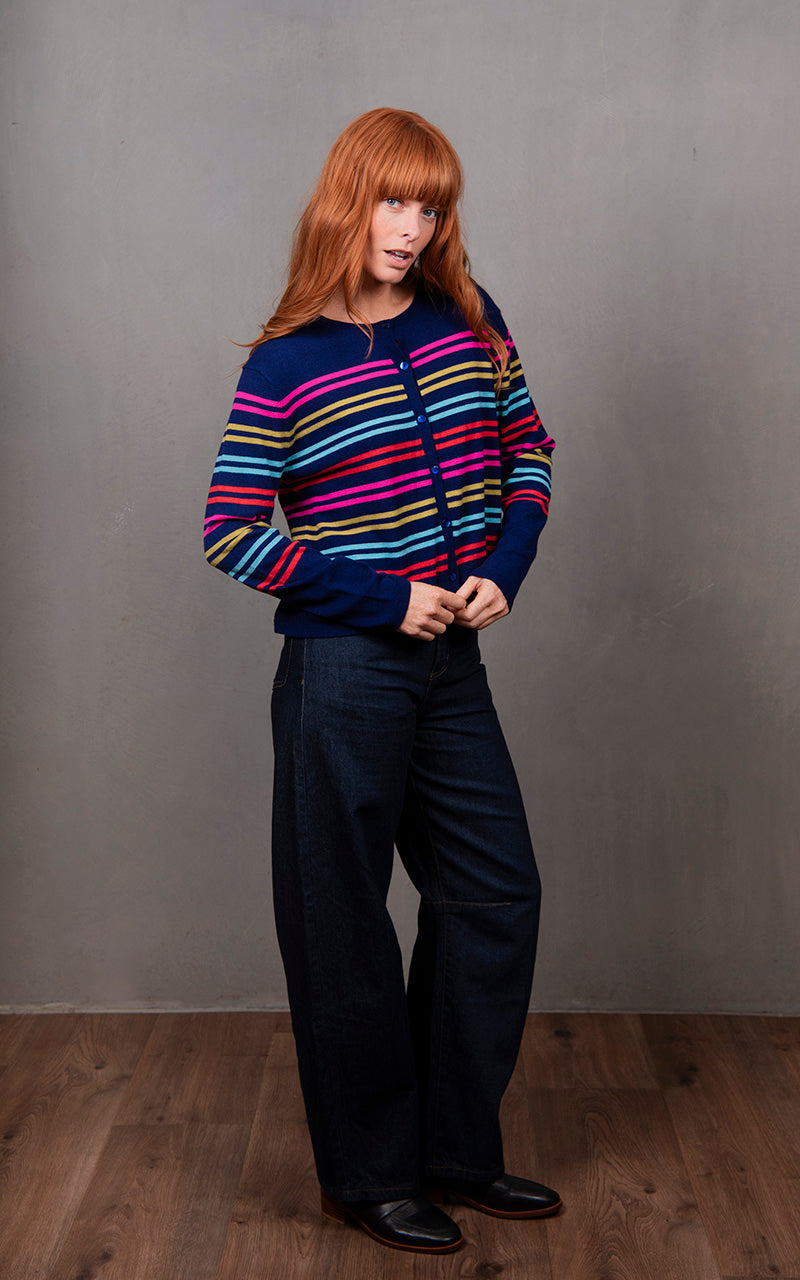 Bridge & Lord Lucia Stripe Cardigan - CB
