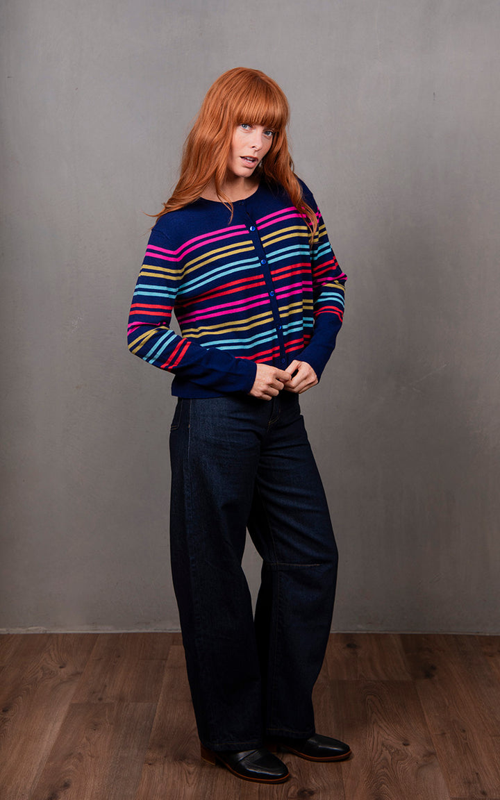 Bridge & Lord Lucia Stripe Cardigan - CB