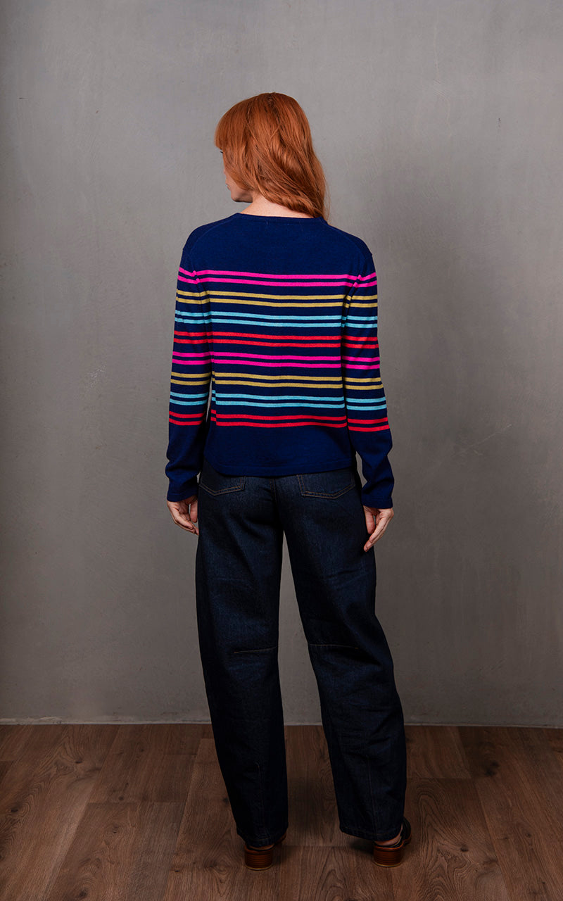 Bridge & Lord Lucia Stripe Cardigan - CB
