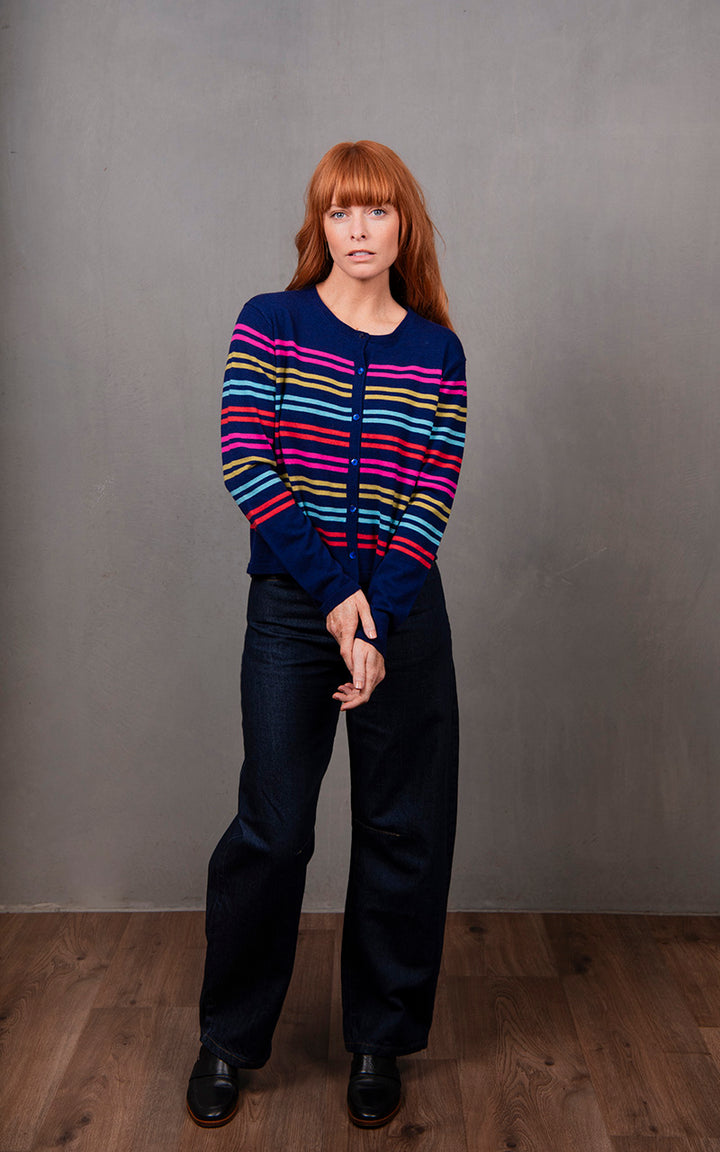 Bridge & Lord Lucia Stripe Cardigan - CB
