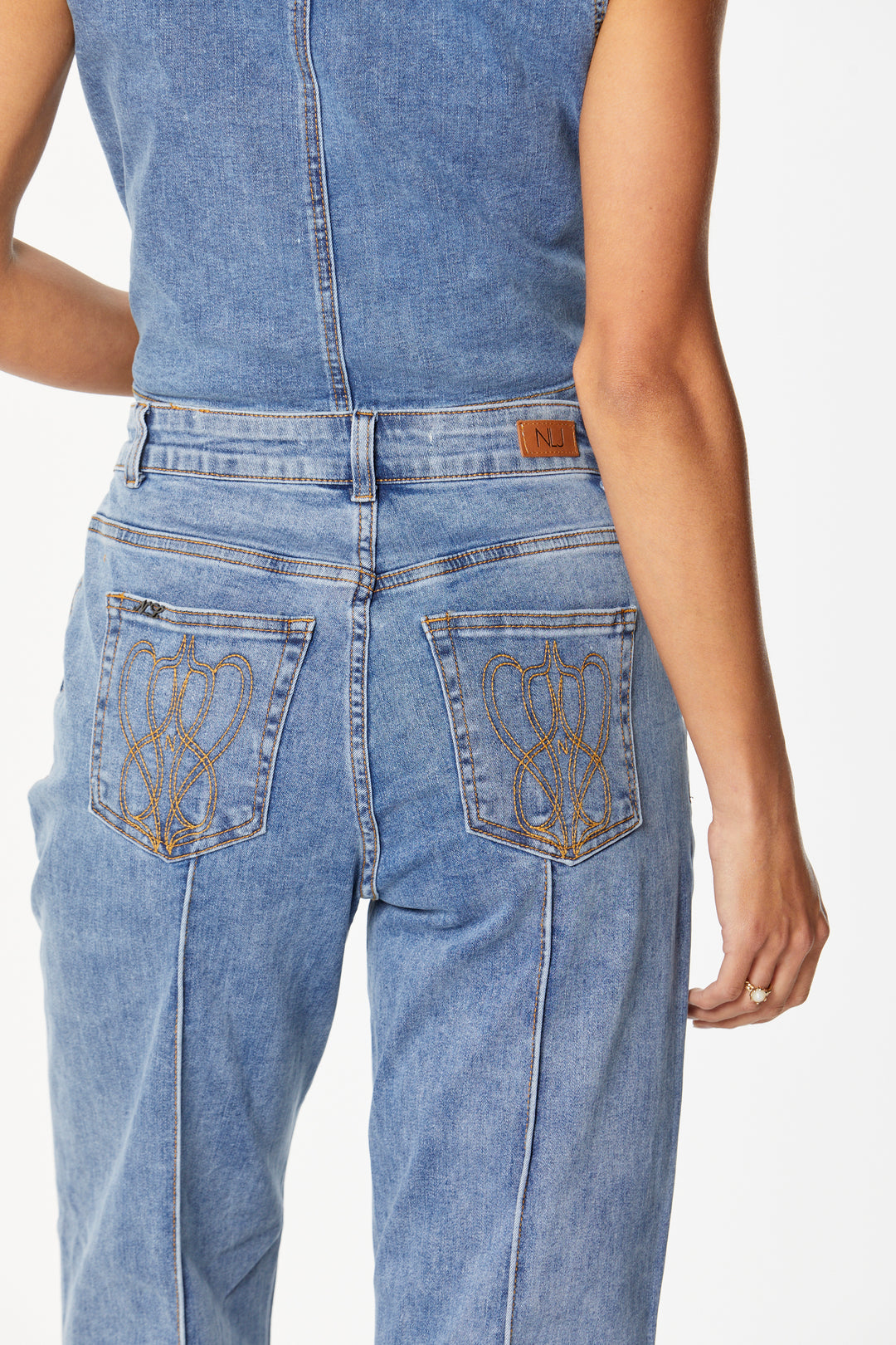 New London Britain High Rise Flare Jeans