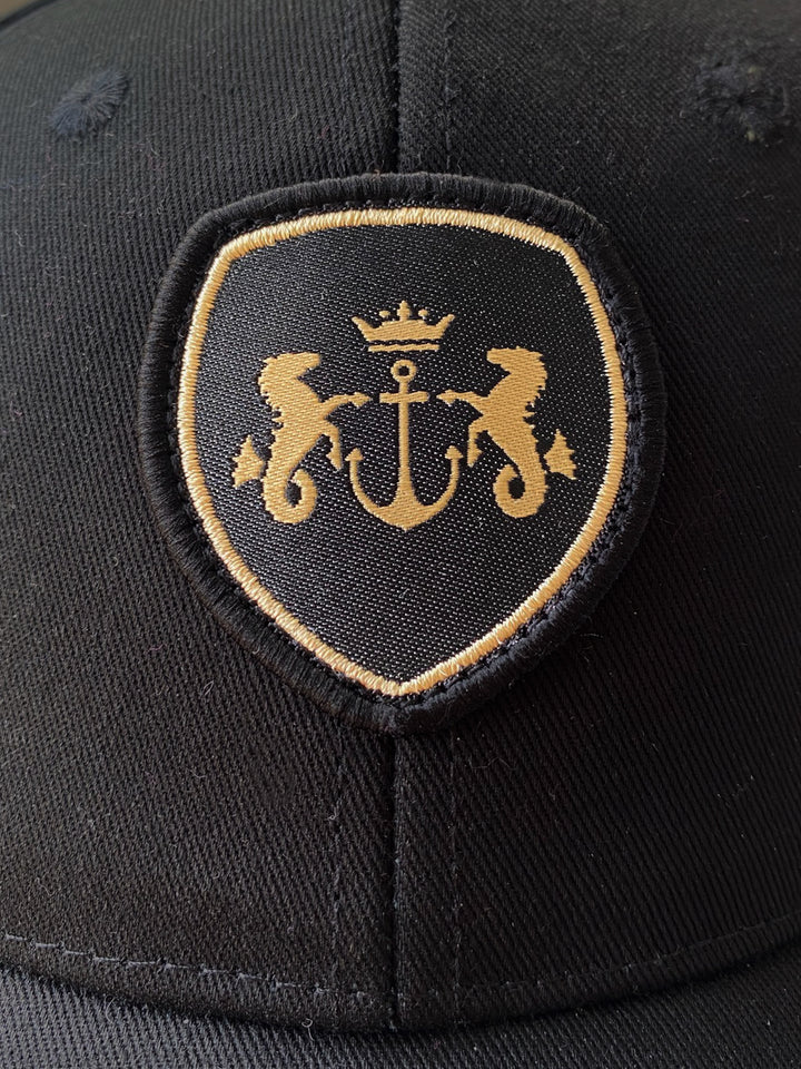 Dark Hampton Jet Black Cap