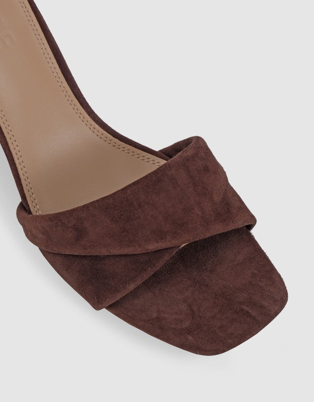 Nude Britt Mid‑Heel - CHOC
