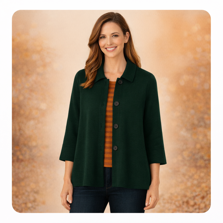 By Basics Swagger Jacket - Green