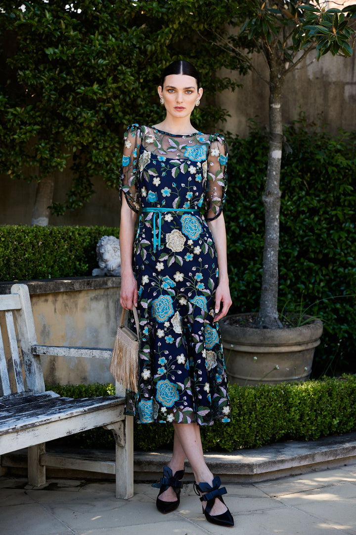 Sacha Drake Cardelina Dress - Navy