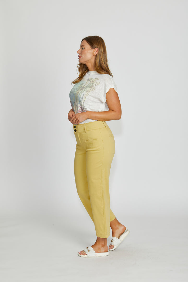 New London Christow Loose Leg Crop Jeans