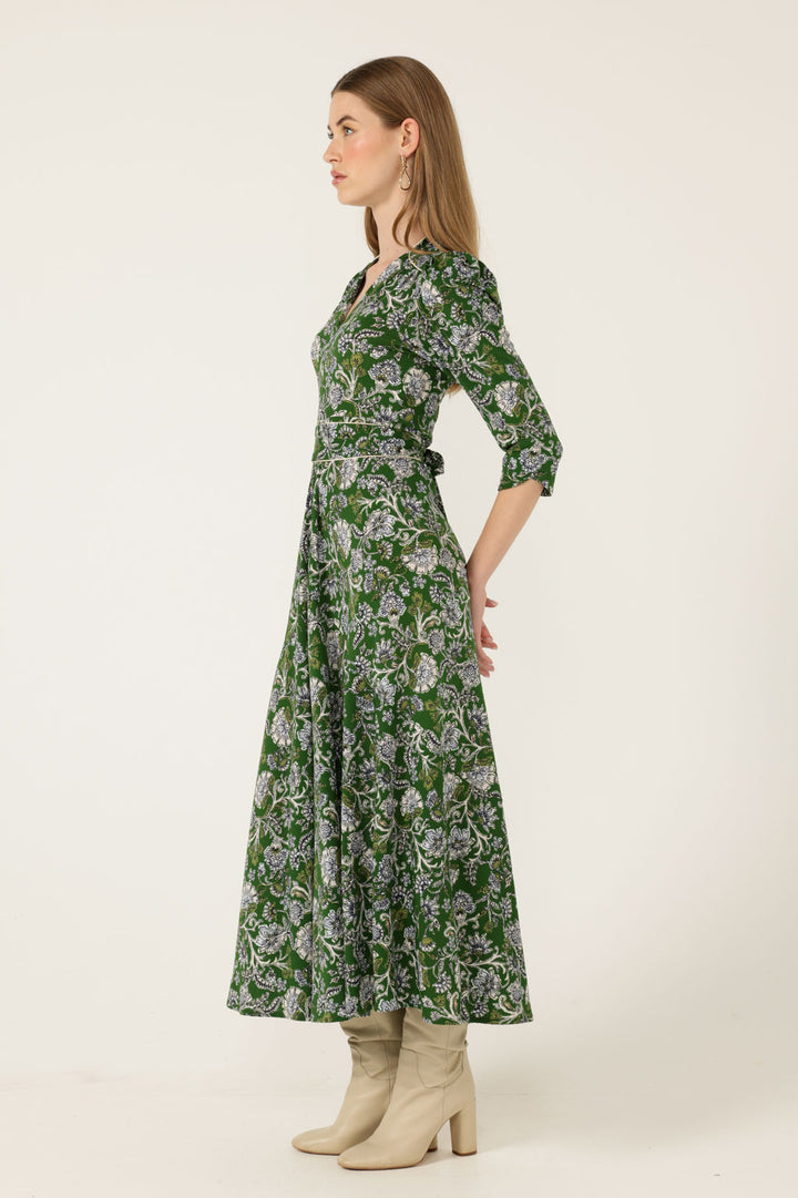 Sacha Drake Clover Midi Dress
