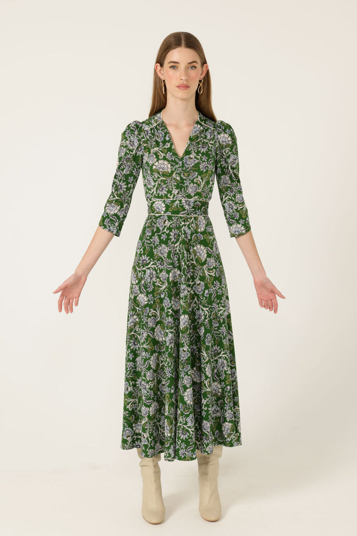 Sacha Drake Clover Midi Dress