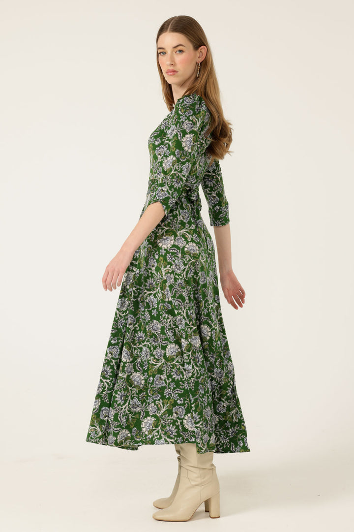 Sacha Drake Clover Midi Dress
