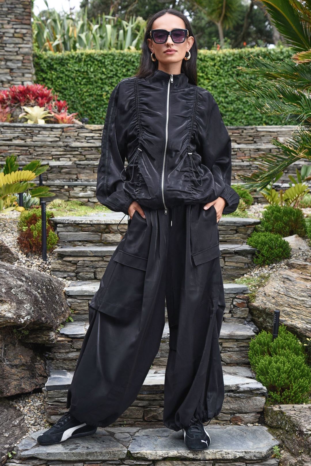 Cooper ZIP TO THE POINT jacket - BLK