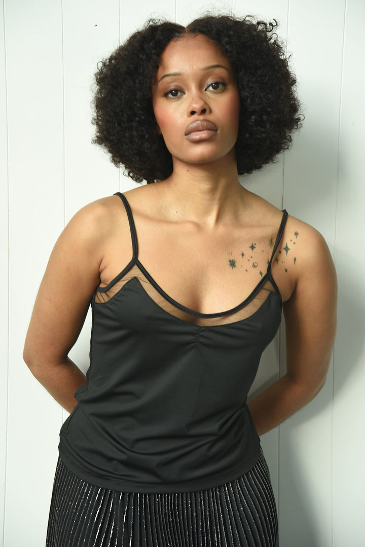 Coop HEART & CAMISOLE Cam - Blk