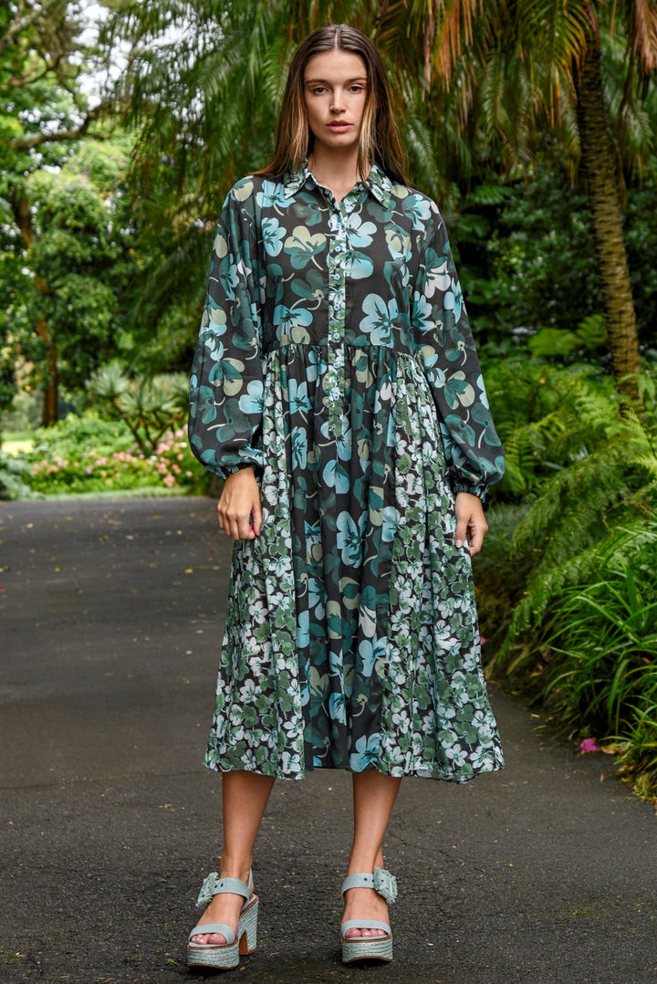 ONE FOR THE BOOKS dress - Green