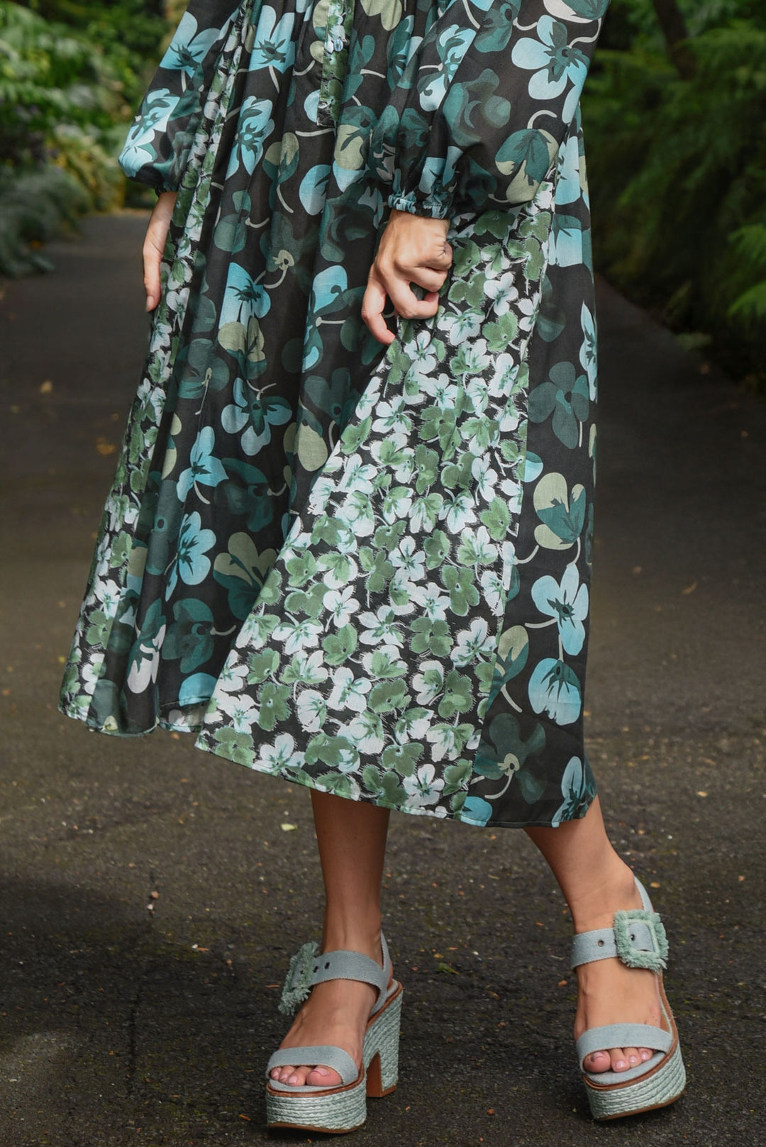 ONE FOR THE BOOKS dress - Green