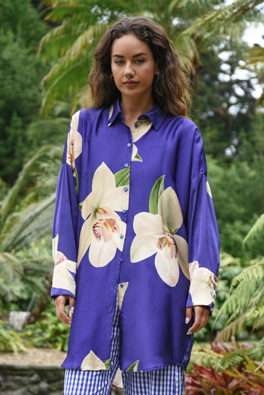 Curate SOMETHING BORROWED shirt - Blue