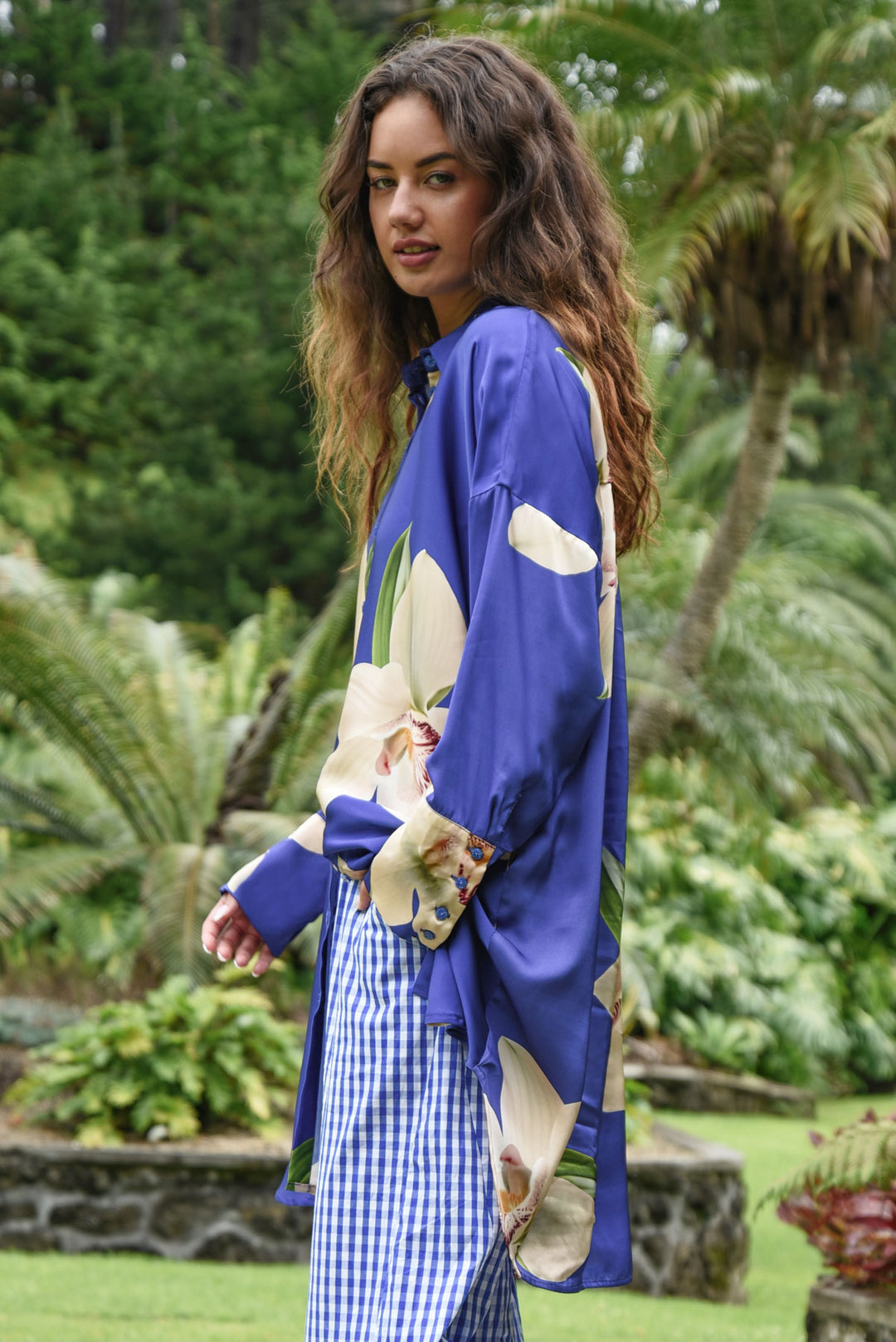 Curate SOMETHING BORROWED shirt - Blue