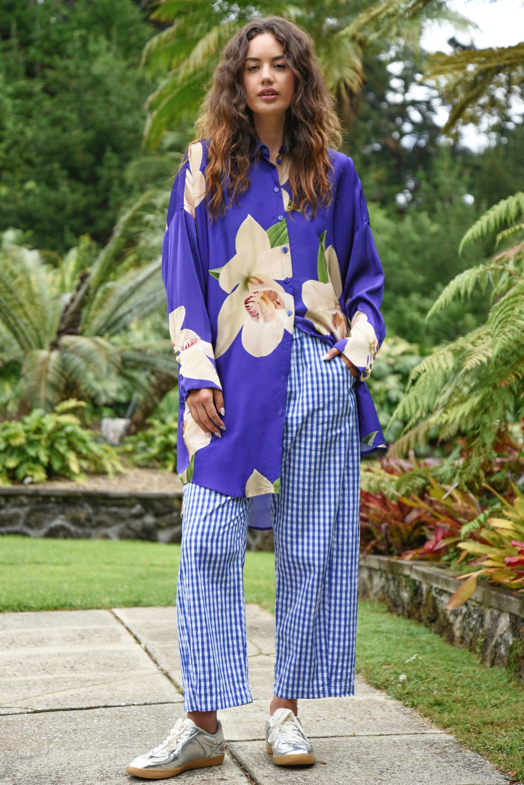 Curate SOMETHING BORROWED shirt - Blue