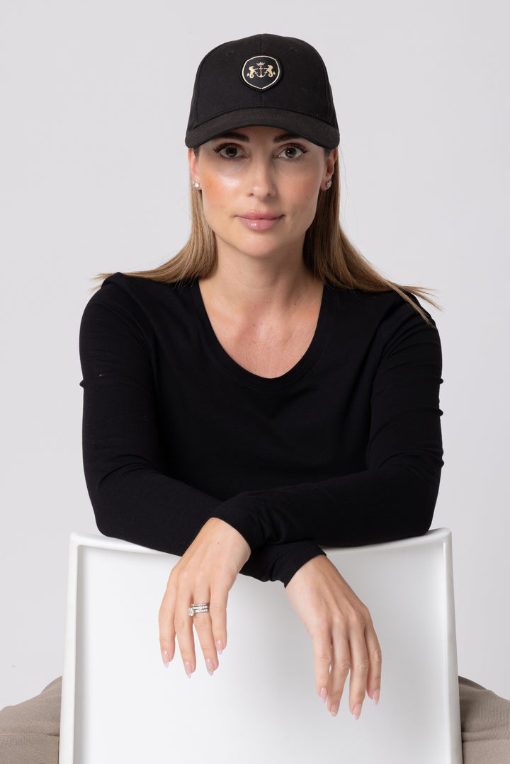 Dark Hampton Jet Black Cap