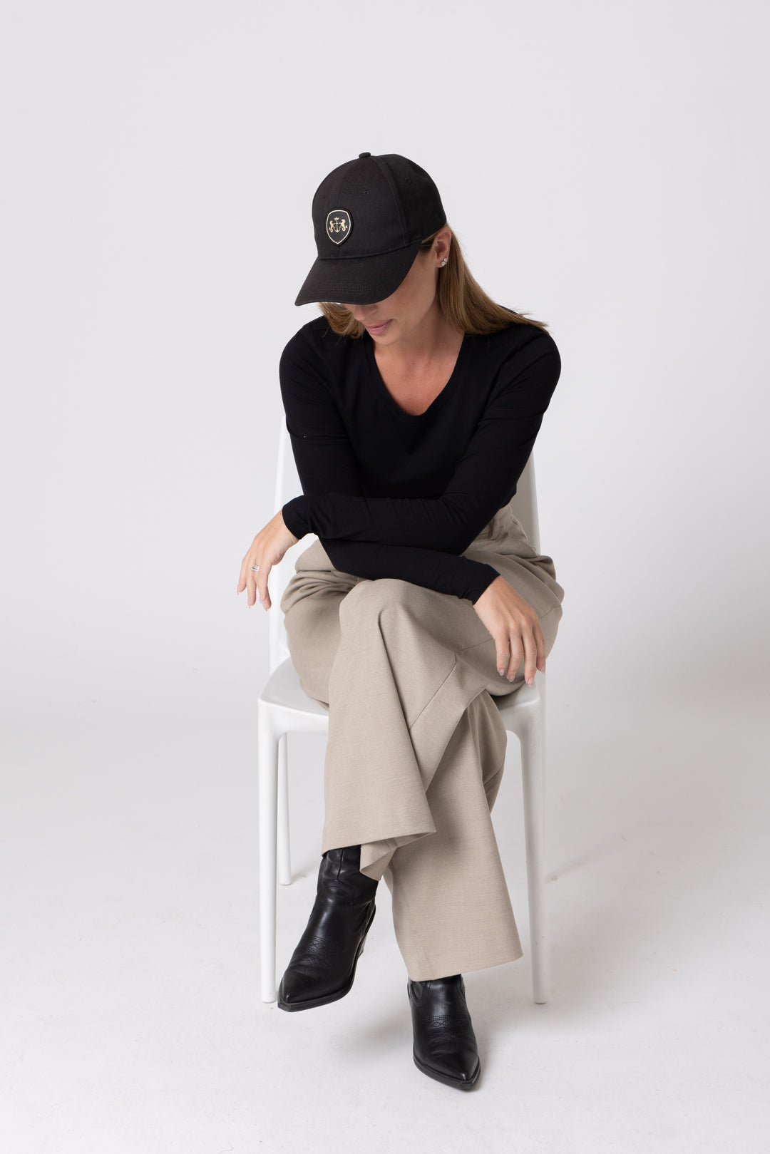 Dark Hampton Jet Black Cap