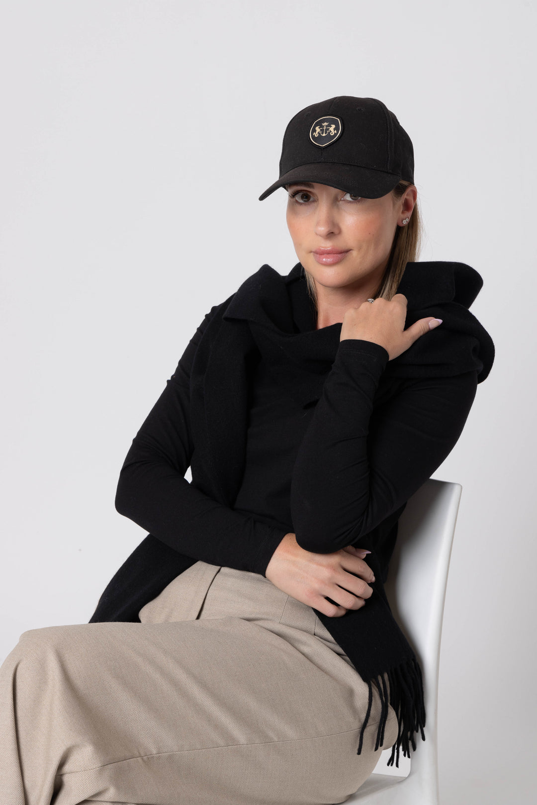 Dark Hampton Jet Black Cap