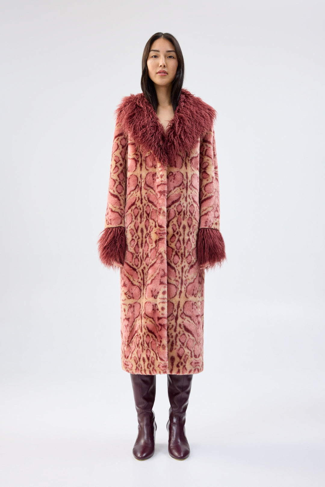 Unreal Fur Cuvée Rose Coat