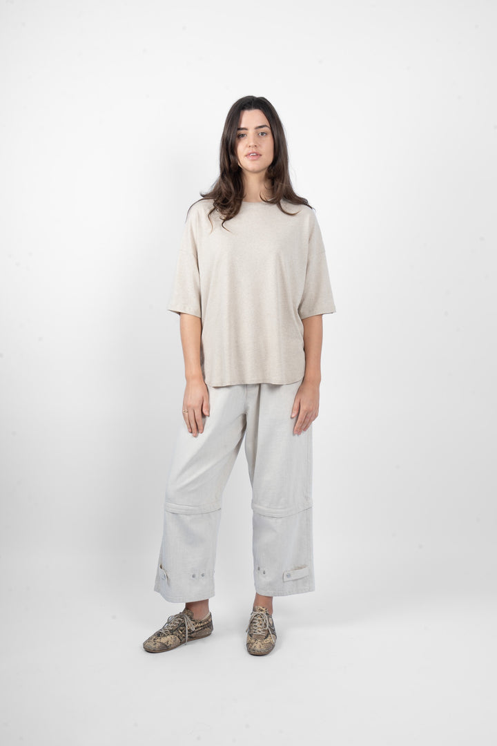 M.A. Dainty Peony T‑Shirt - Hes