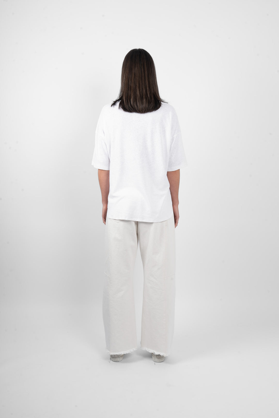 M.A. Dainty Peony T‑Shirt - Wht